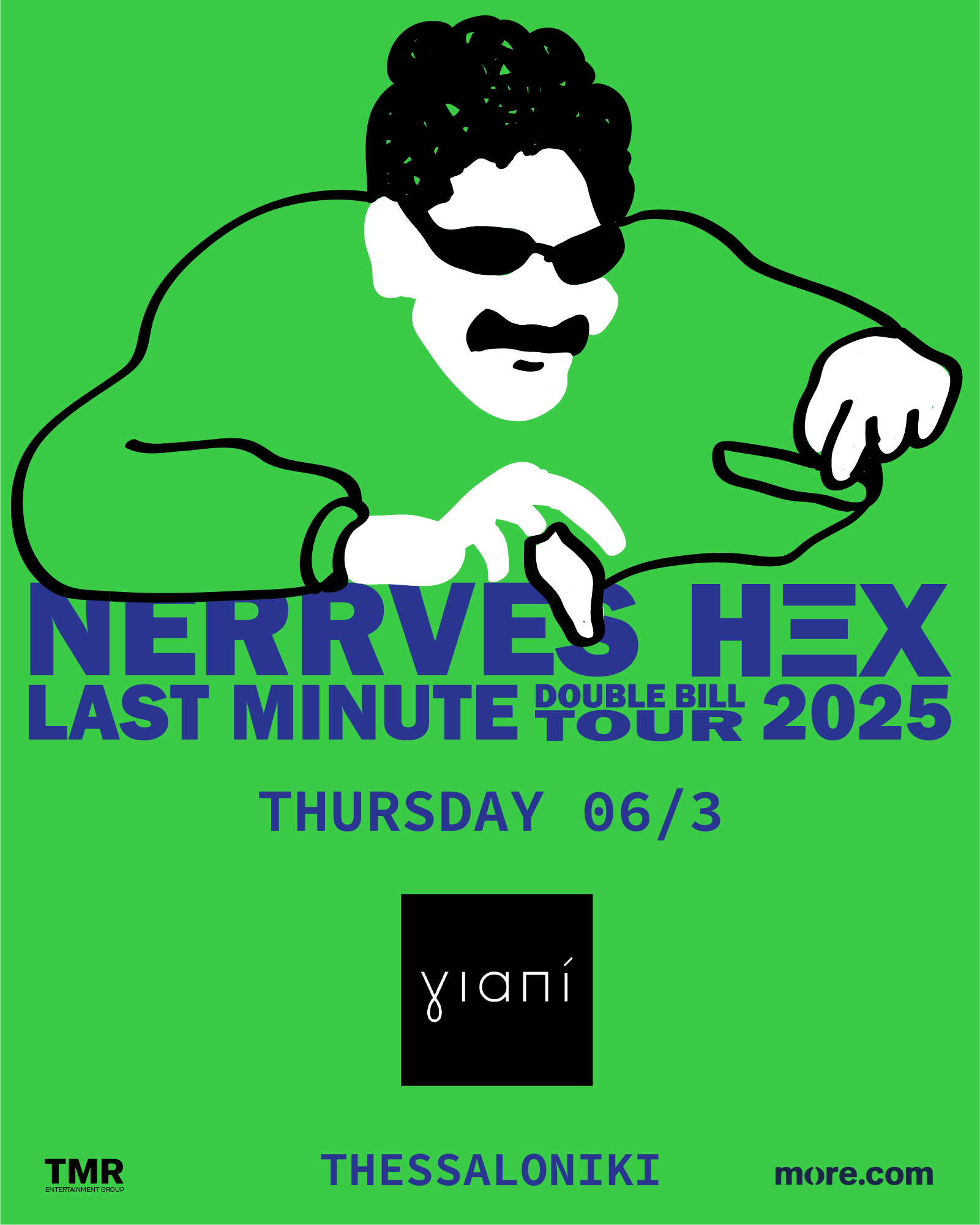 SKG | Nerrves & HΞΧ Last Minute Double Bill Tour 2025