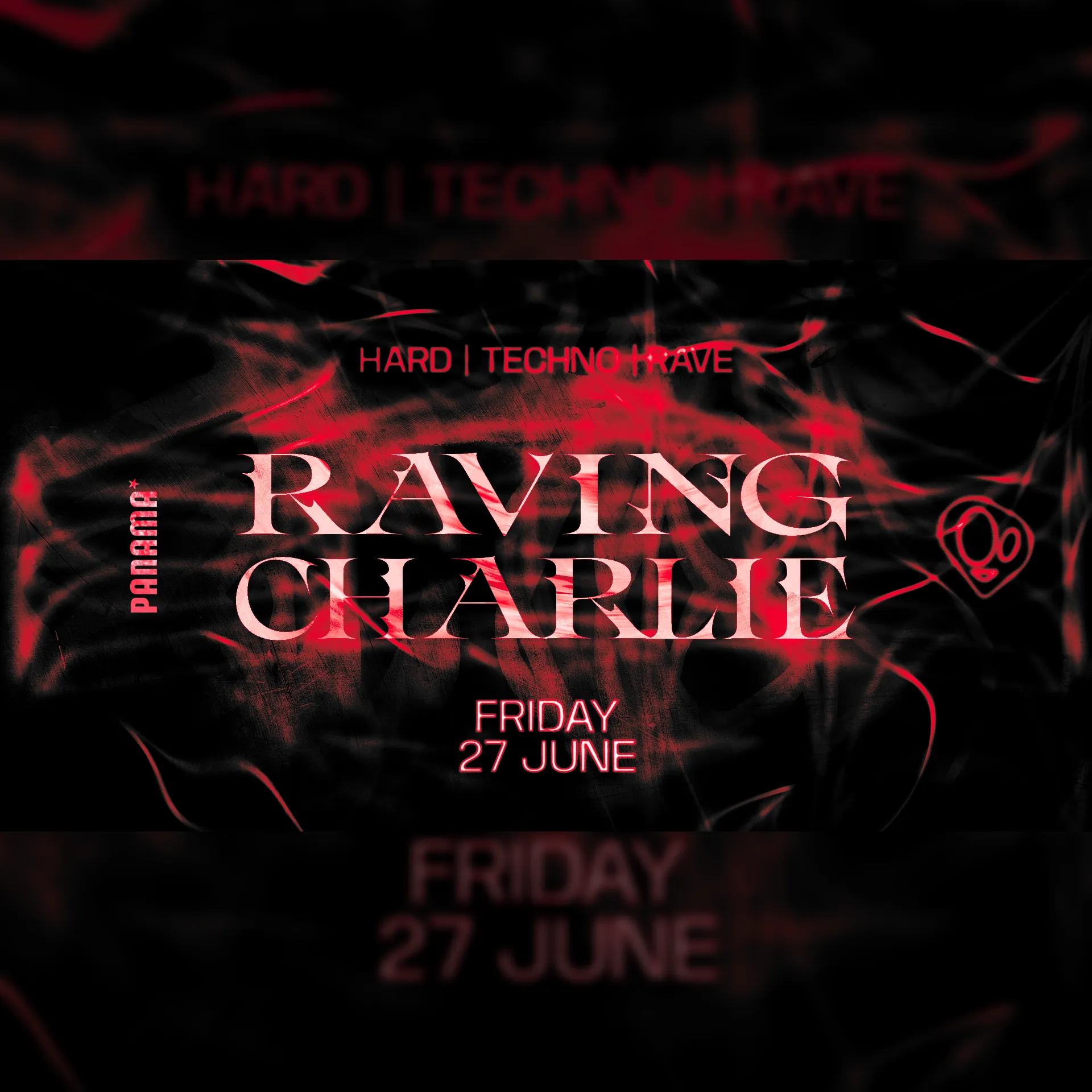 RAVING CHARLIE: Hard Techno / Rave w/ VOIDRAGE B2B CØDE8 / Zeyvers / S3M / UTOPIA 