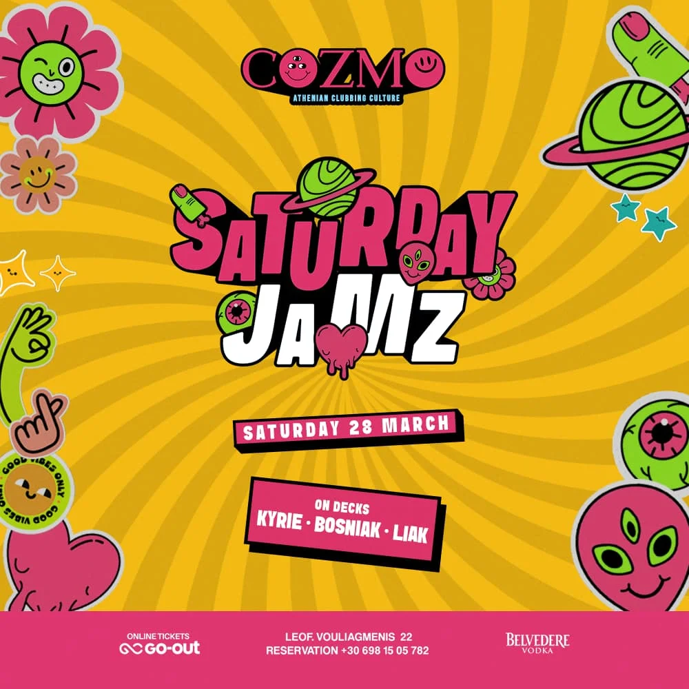 SATURDAY JAMZ at COZMO