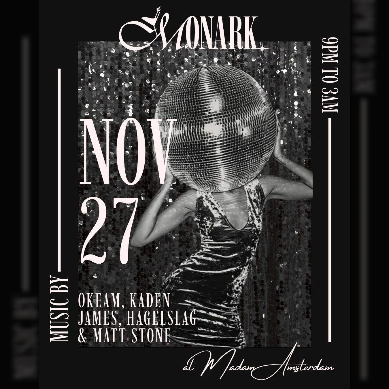 Madam by Night invites: MONARK