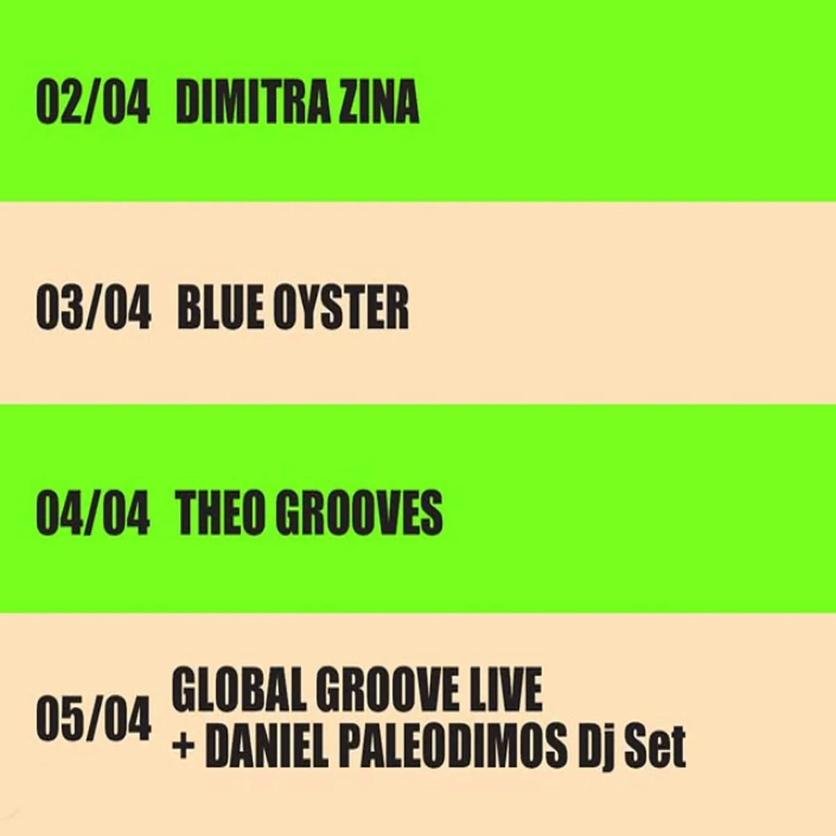 Global Groove + Daniel Paleodimos