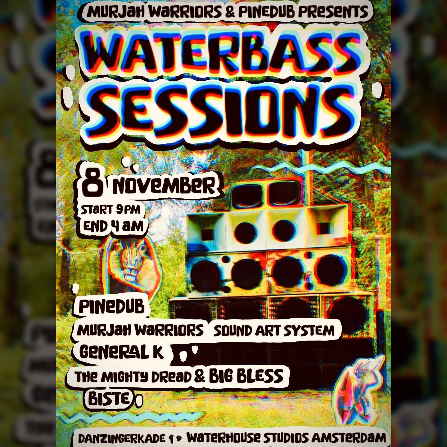 Murjah Warriors & Pinedub presents: Waterbass Sessions - A Dub Family Gathering