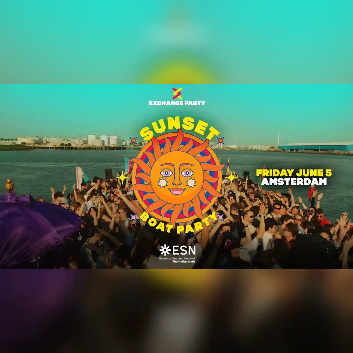 Sunset Boat Party Amsterdam