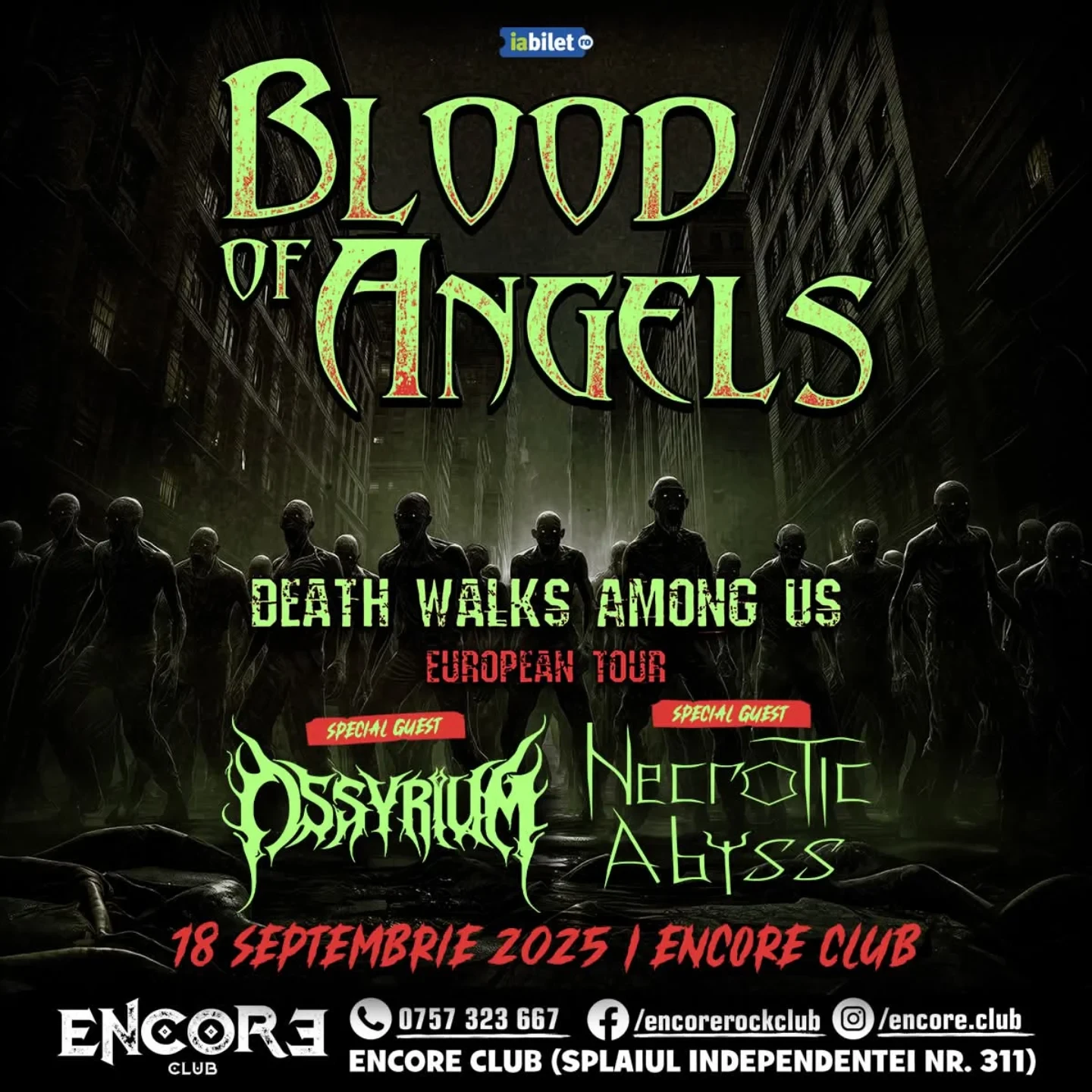 Blood of Angels / Ossyrium / Necrotic Abyss live