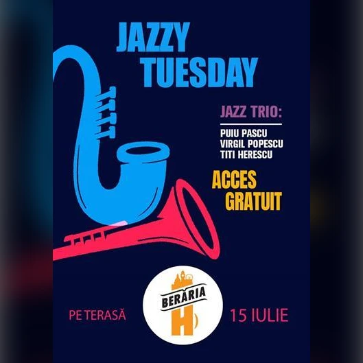 Jazzy Tuesday: Puiu Pascu, Virgil Popescu, Titi Herescu Trio #ByTheLake