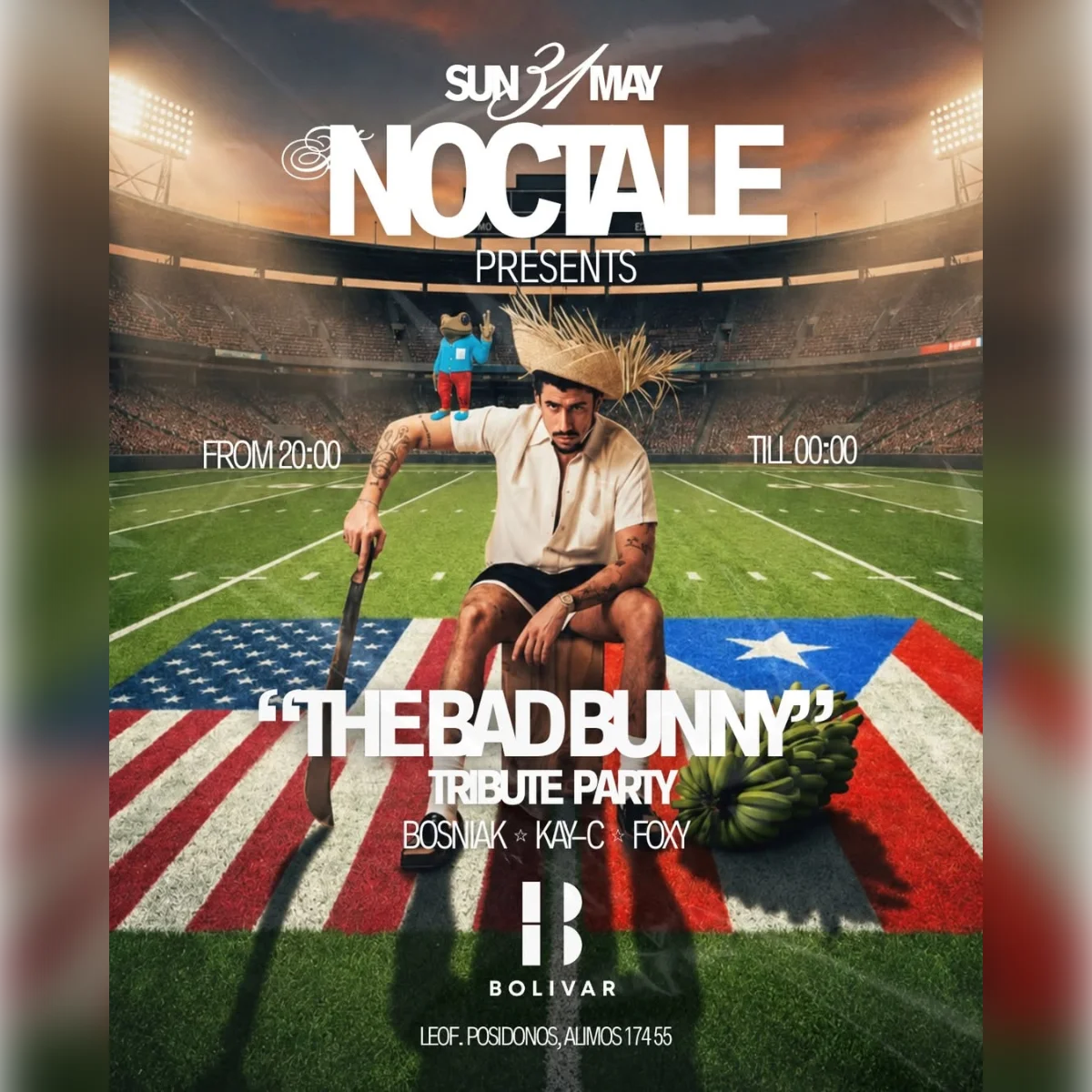 Noctale Presents The “Bad Bunny” Tribute Party