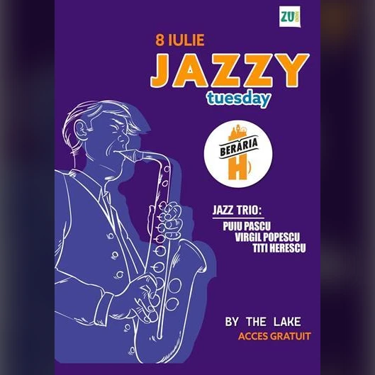 Jazzy Tuesday: Puiu Pascu, Virgil Popescu, Titi Herescu Trio #ByTheLake