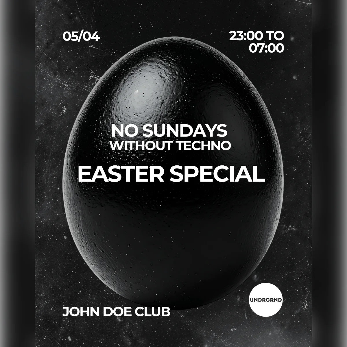 Easter Special x No Sundays Without Techno