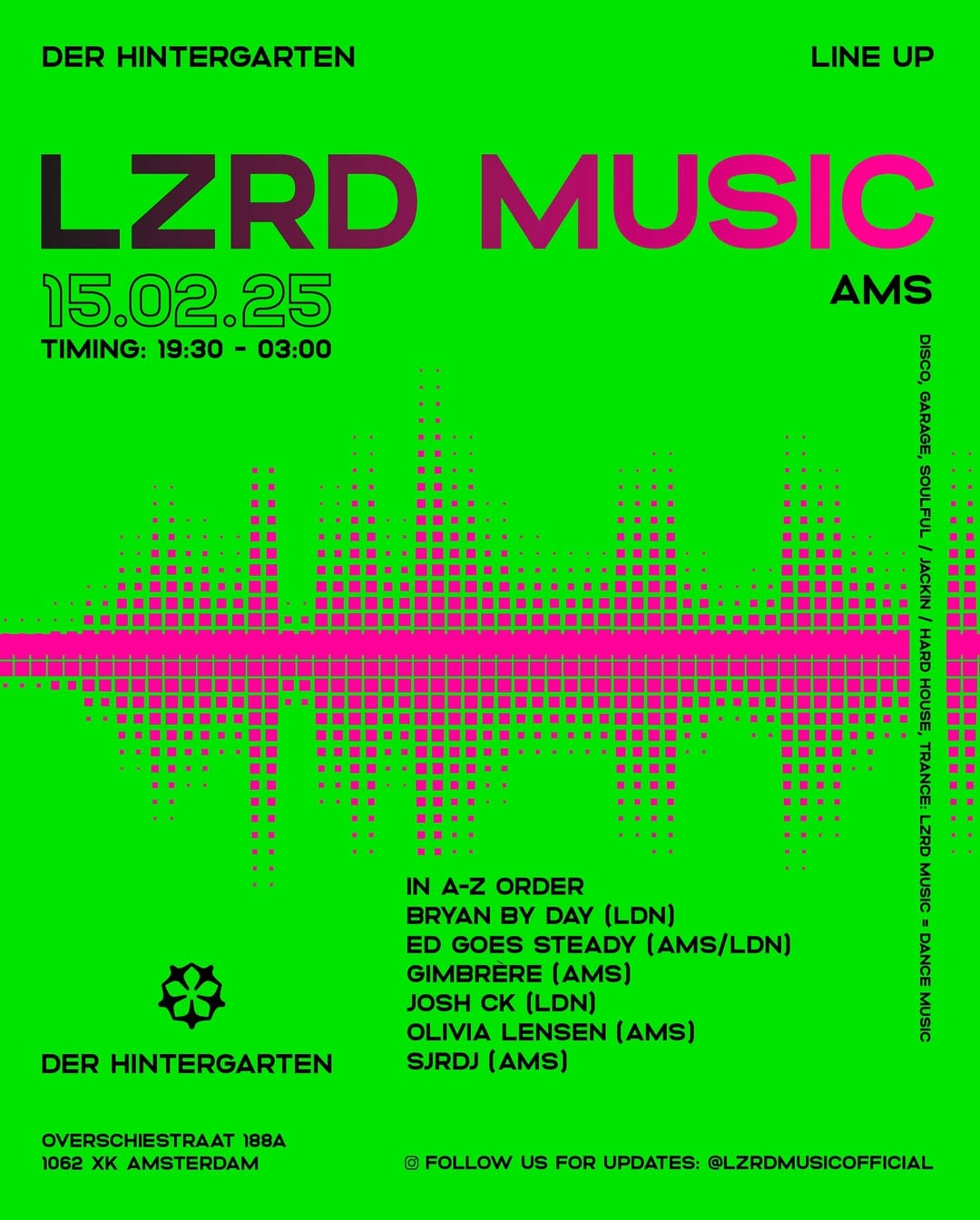 LZRD MUSIC: Der Hintergarten