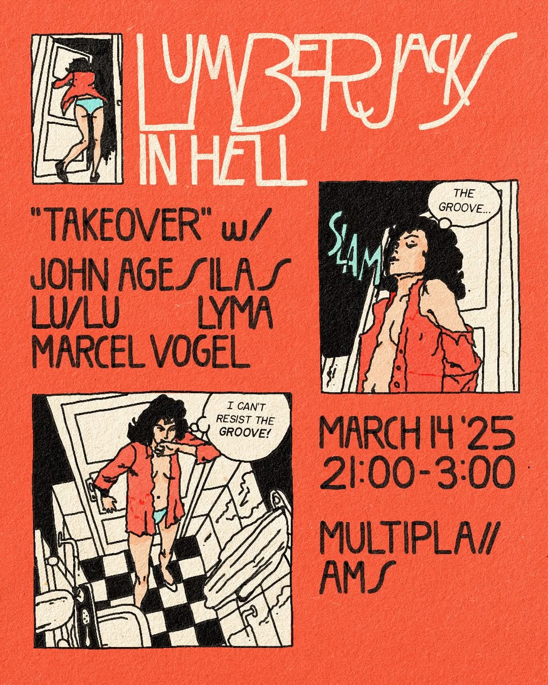 Lumberjack Anniversary Party w/ Marcel Vogel, LULU & LYMA, John Agesilas & More