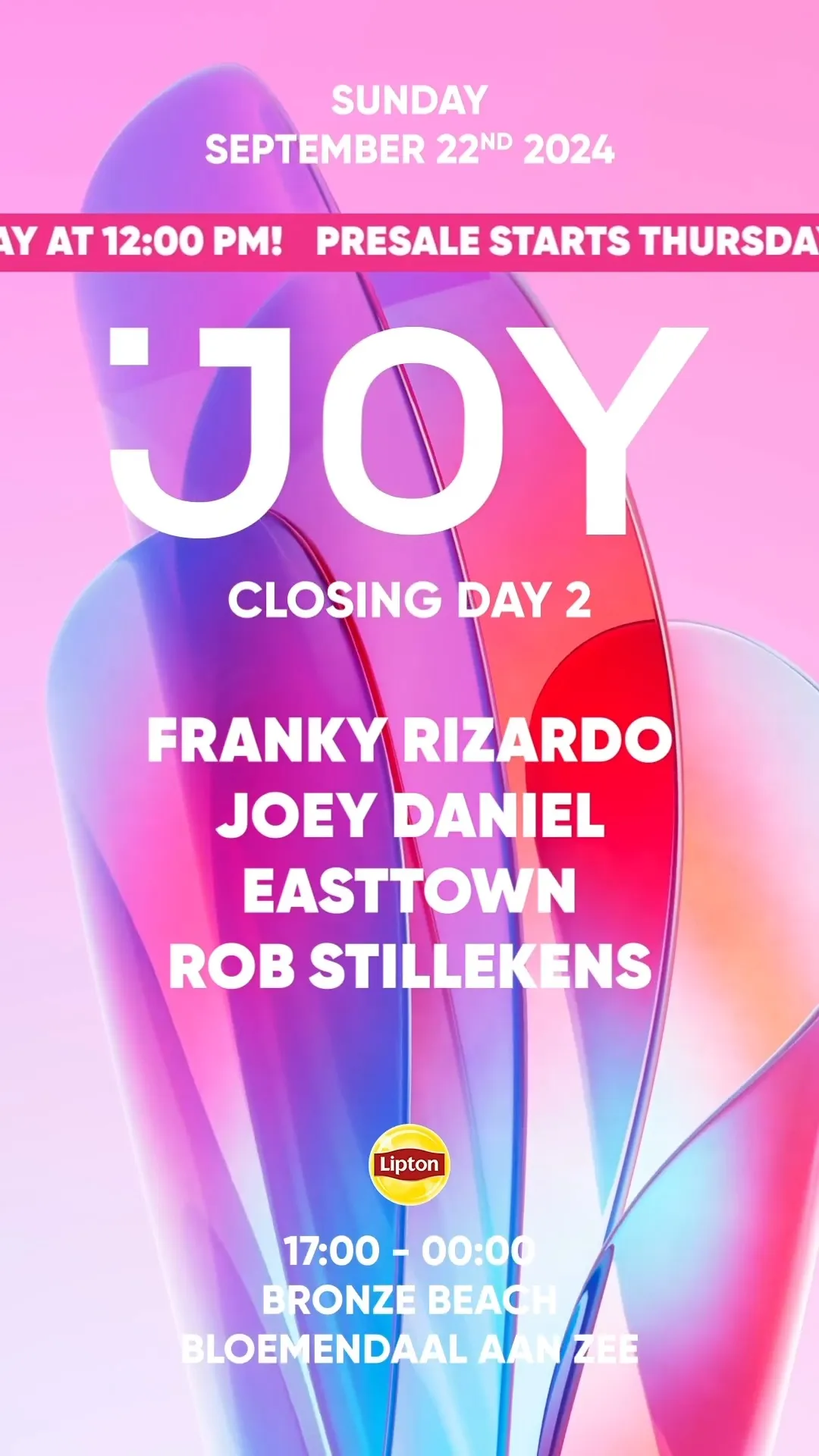 Joy closing day 2
