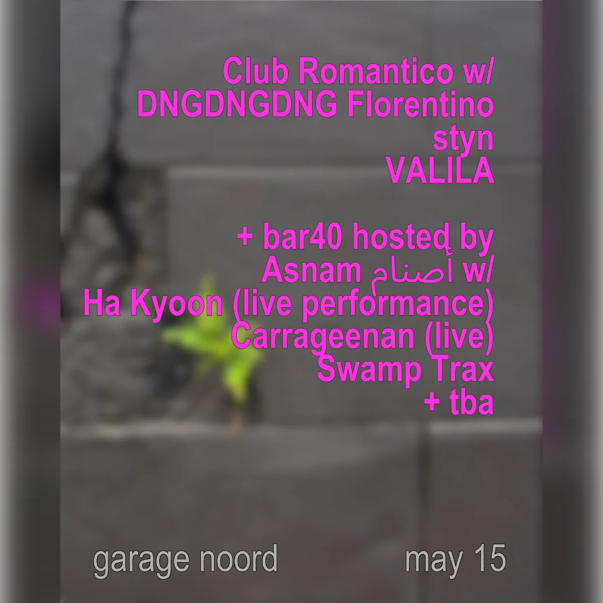 Club Romantico w/DNGDNGDNG & more
