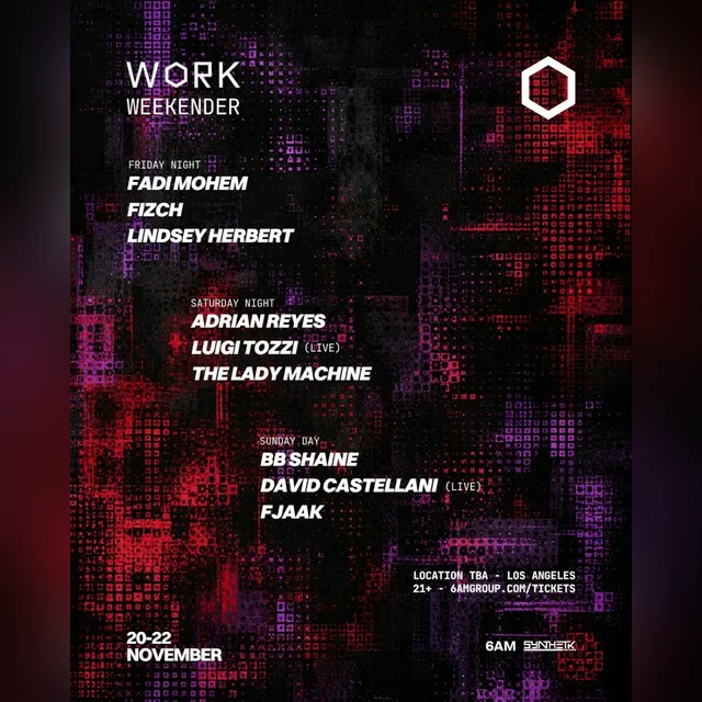 WORK Weekender - Adrian Reyes