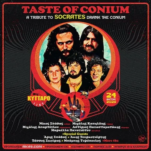 ΤΗΕ SOCRATES DRANK THE CONIUM TRIBUTE | TASTE OF CONIUM LIVE