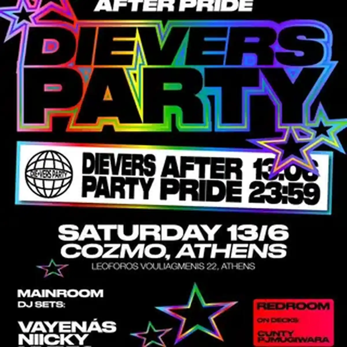AFTER PRIDE @ DIEVERS PARTY