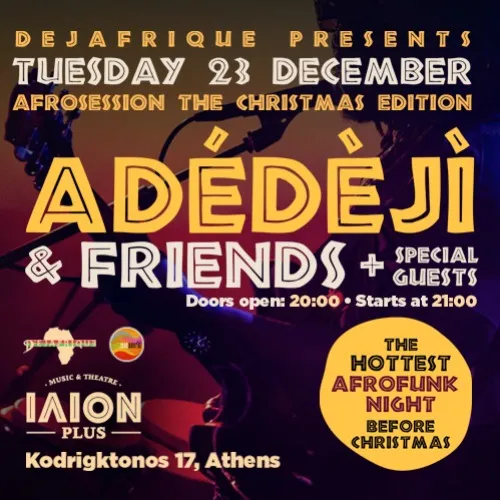 Adédèjì & Friends - Afrosession The Christmas Edition