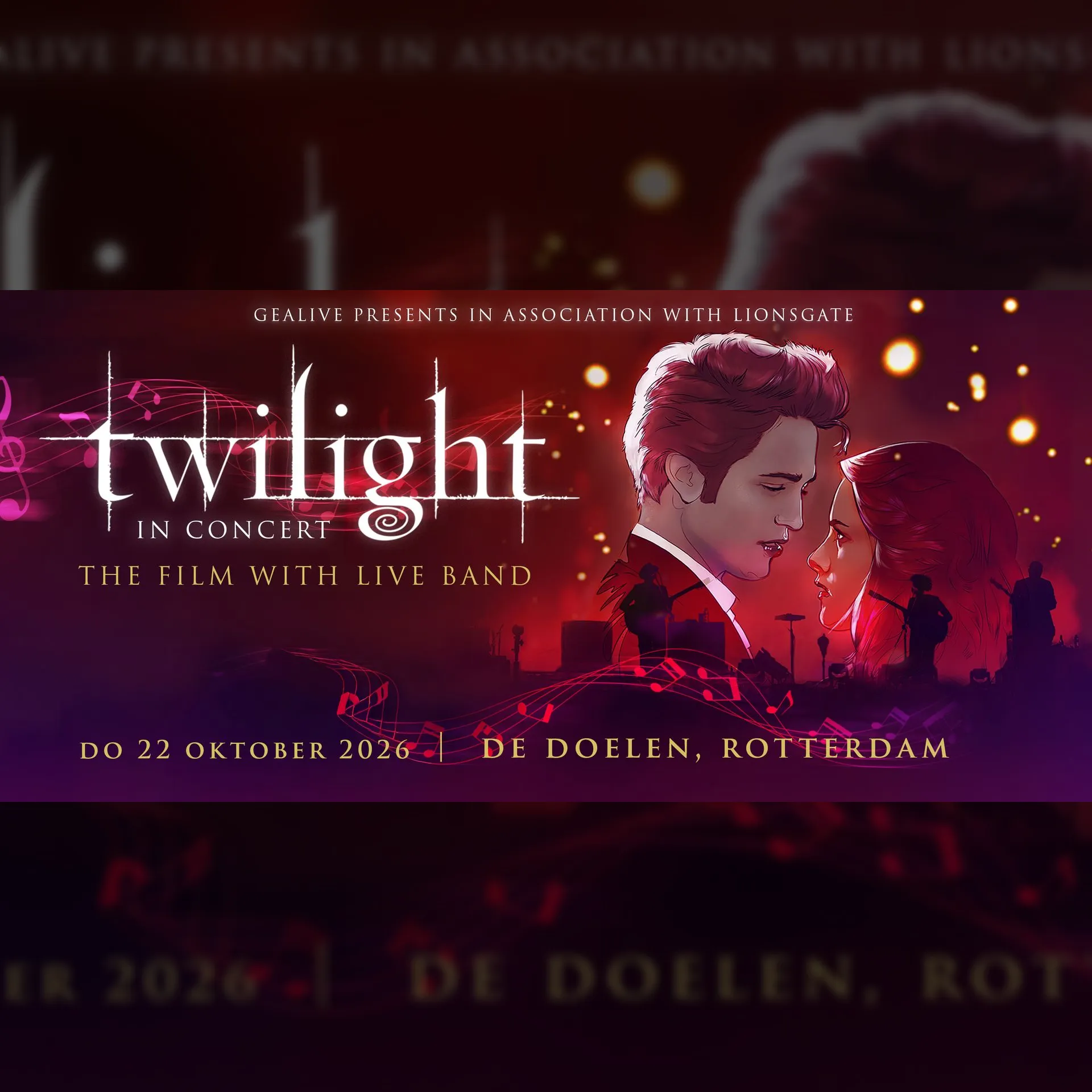 Twilight in Concert — experience the legendary saga as an epic film concert, illuminated by 1,000 candles