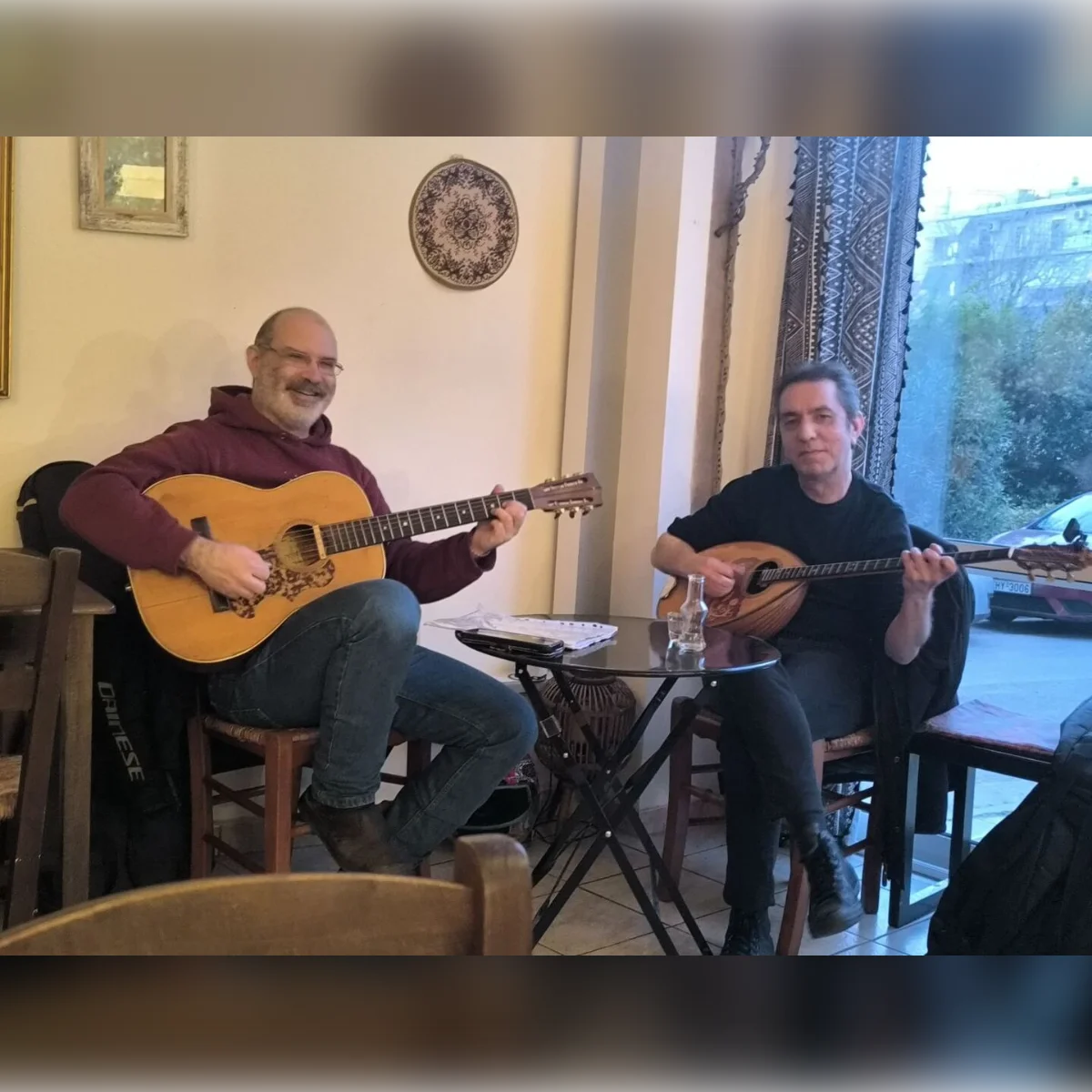 Νίκος Σαριγιάννης και Γιαννης Καραπιπέρης