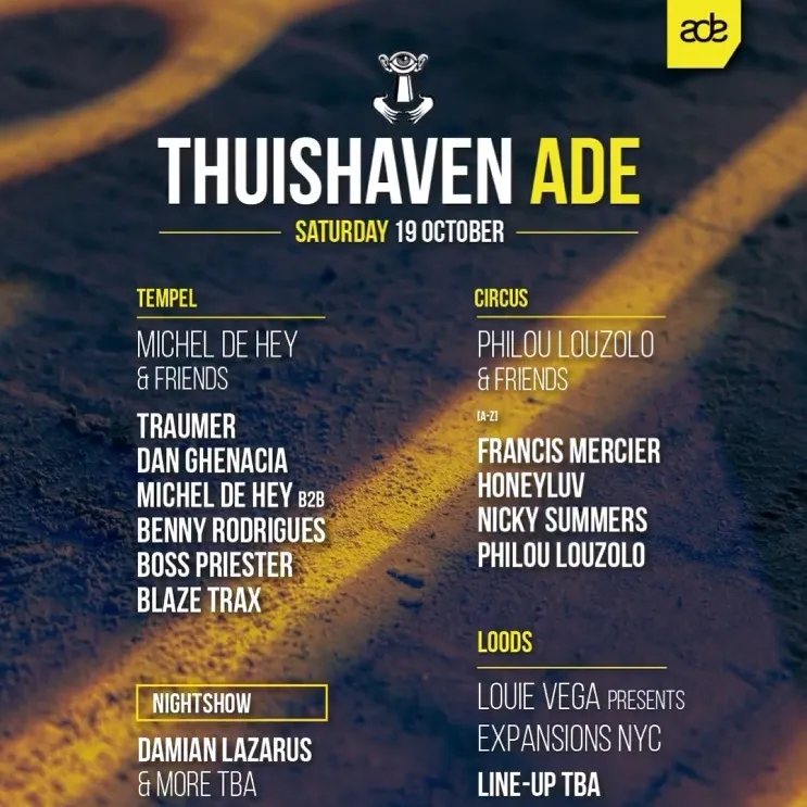 ADE SATURDAY | Thuishaven