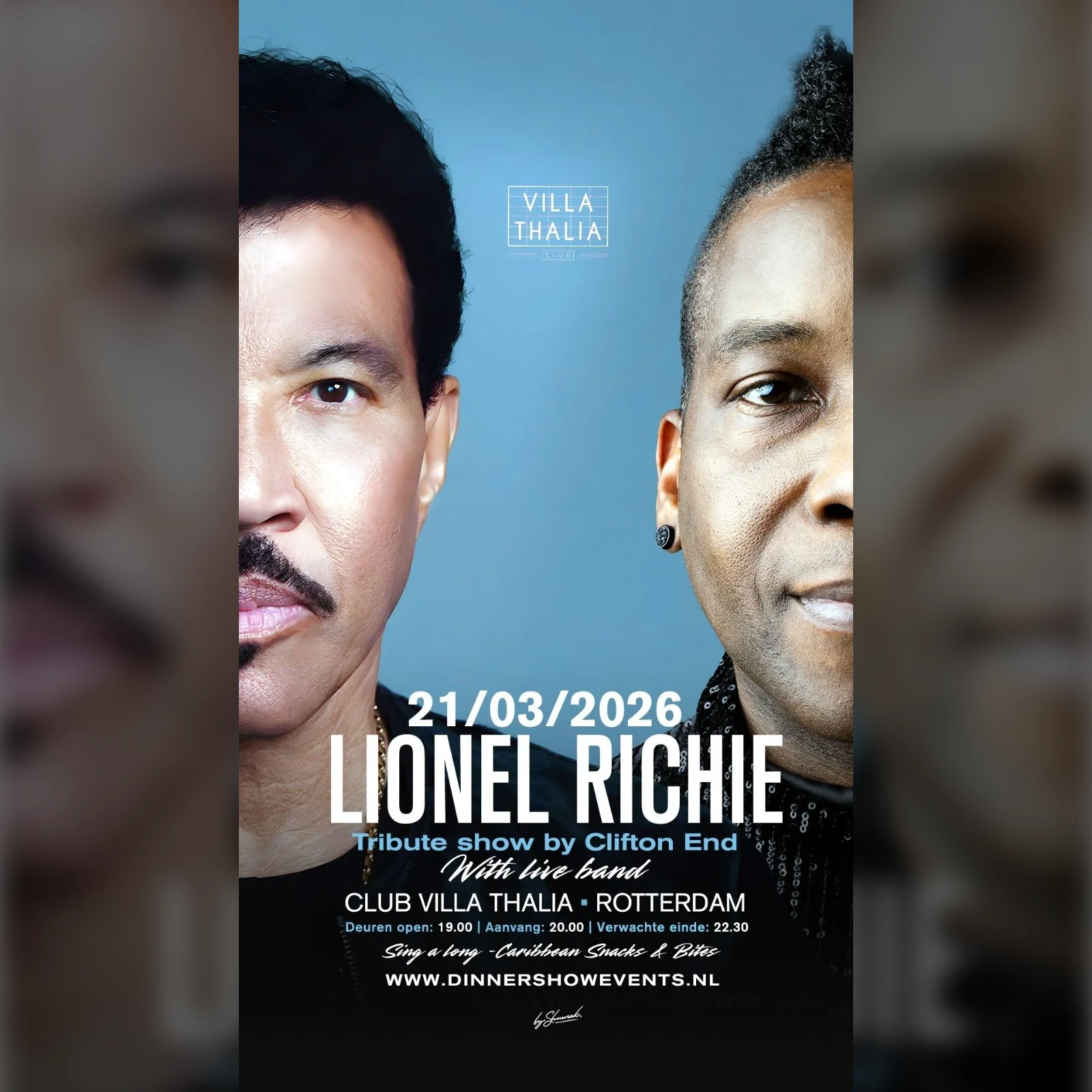 Lionell Richie tribute show by Clifton End