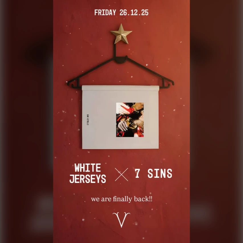 White Jerseys x 7 Sins