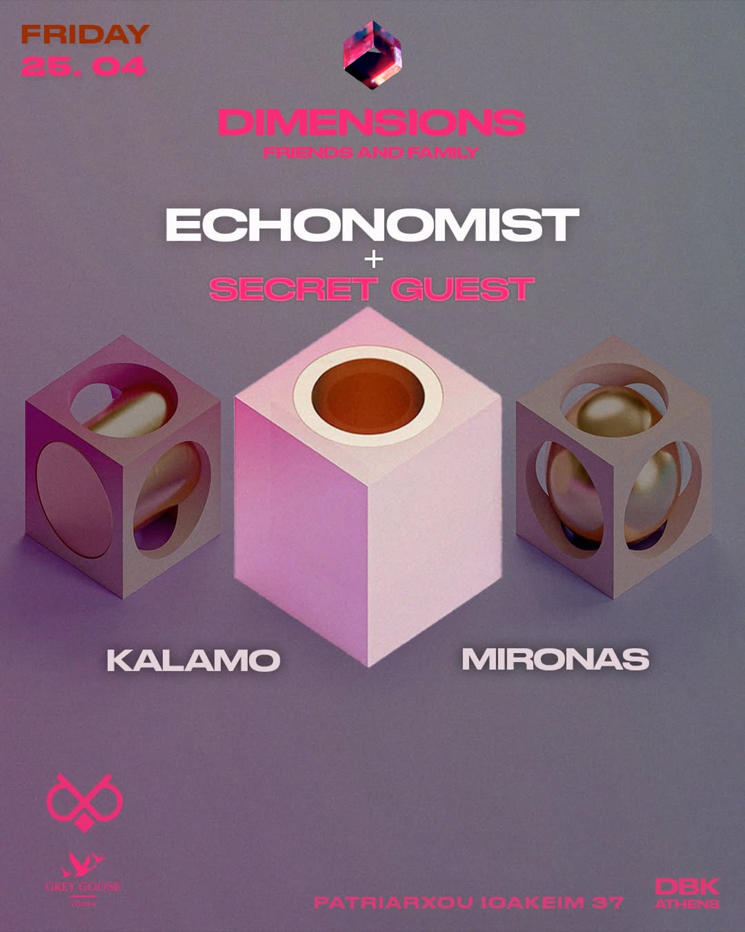 DIMENSIONS FRIENDS AND FAMILY