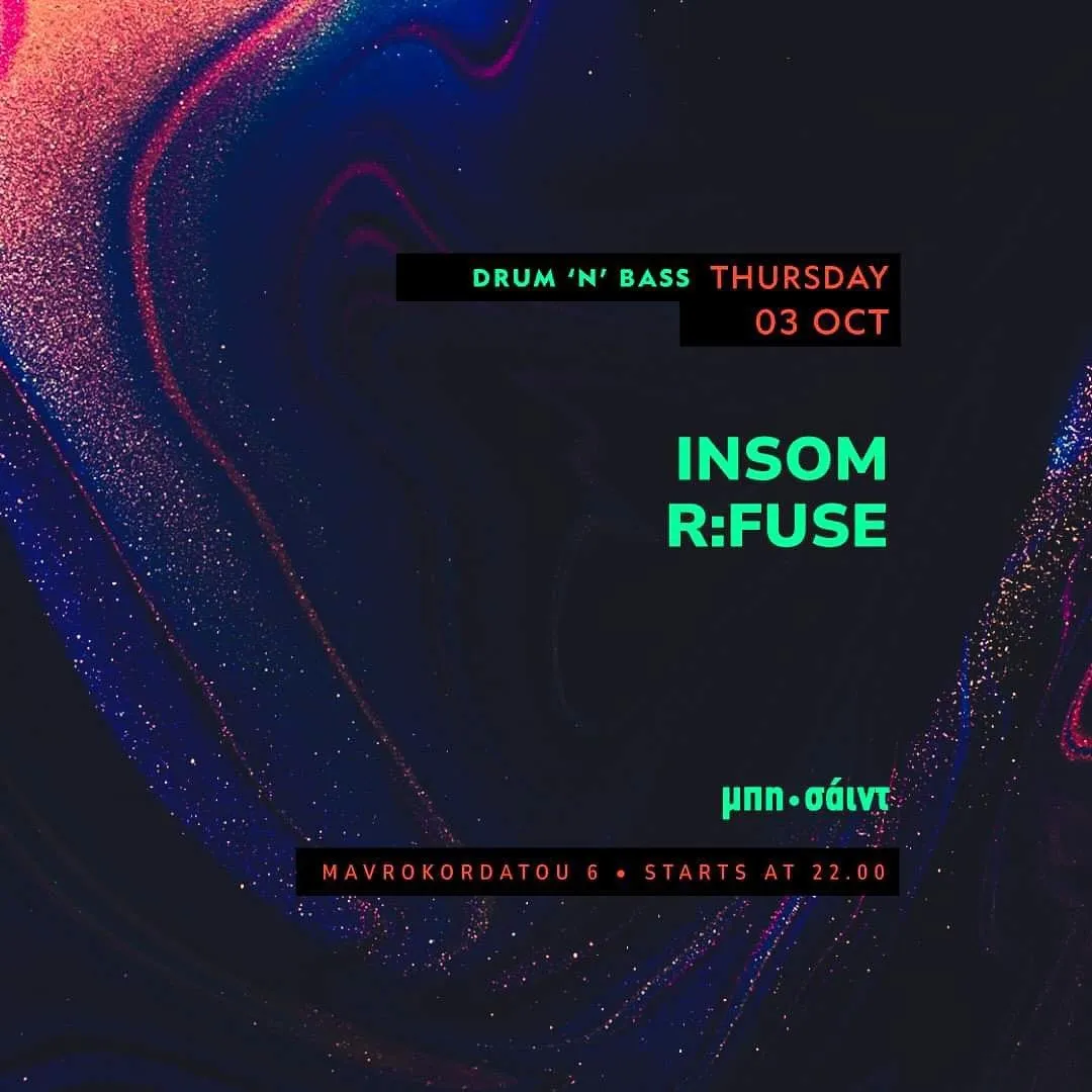 Drum&Bass Thursday with Insom & R:Fuse