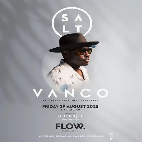 SALT PARTY SESSIONS PRESENTS : VANCO