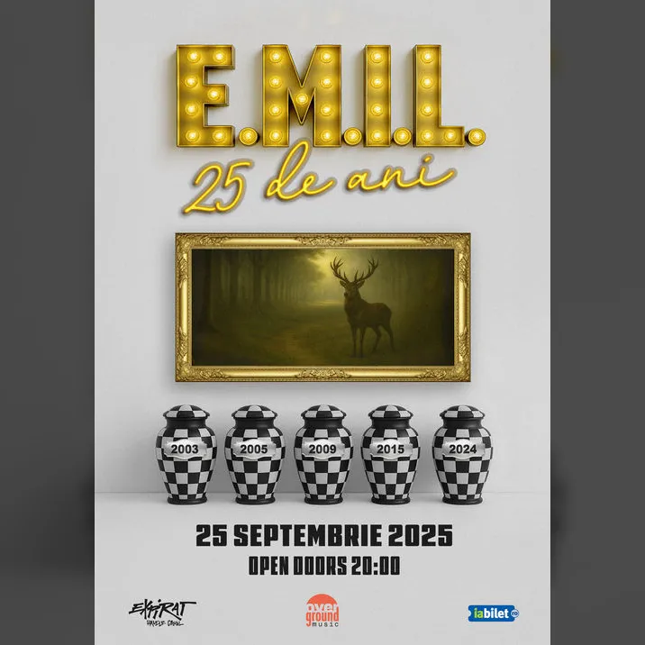 E.M.I.L. • Concert Aniversar 25 de Ani + Lansare Vinil