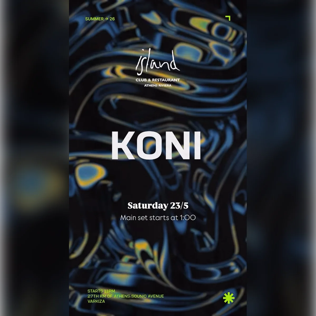 Koni at Island Athens Riviera
