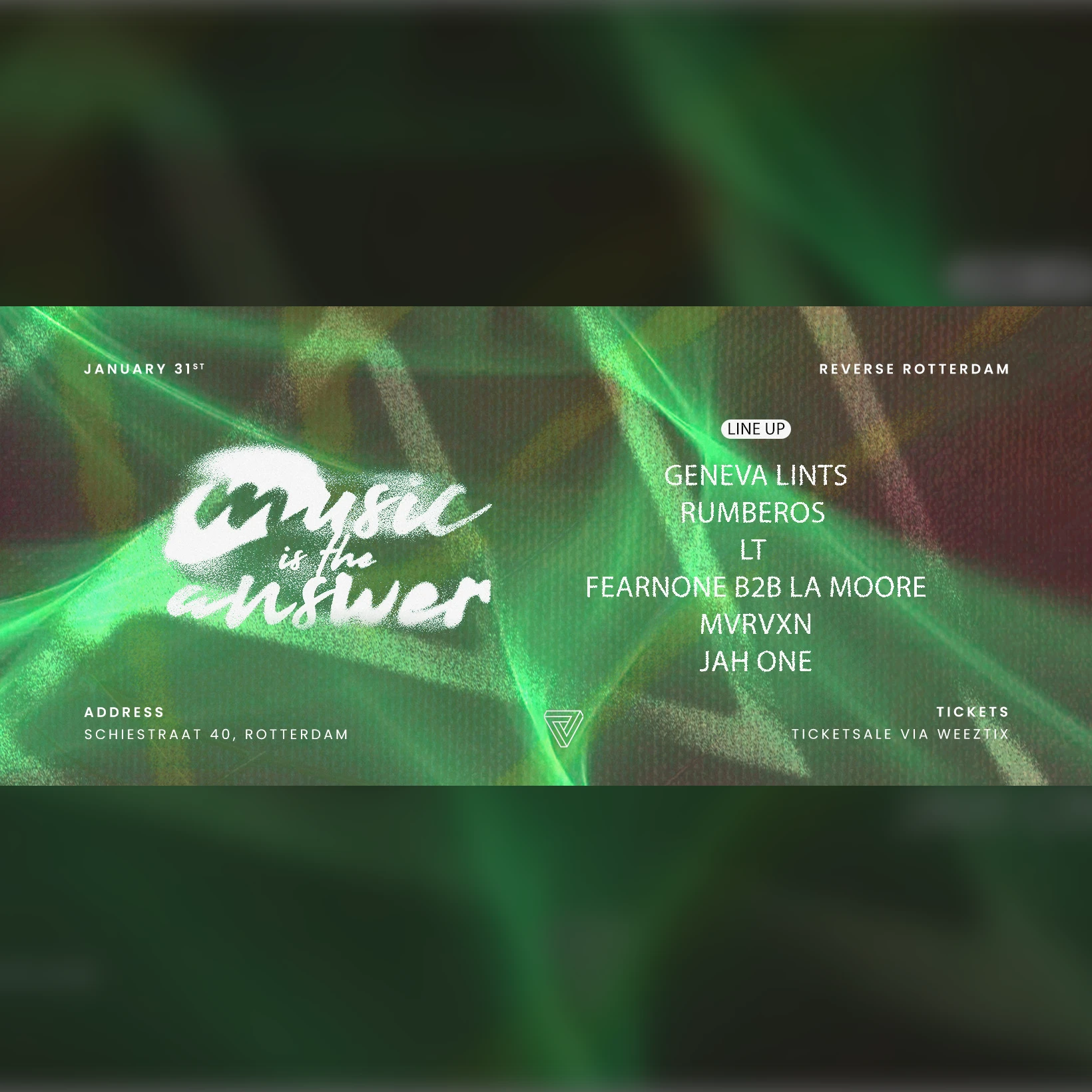 Music is the Answer Kick Of 2026 on 31st January