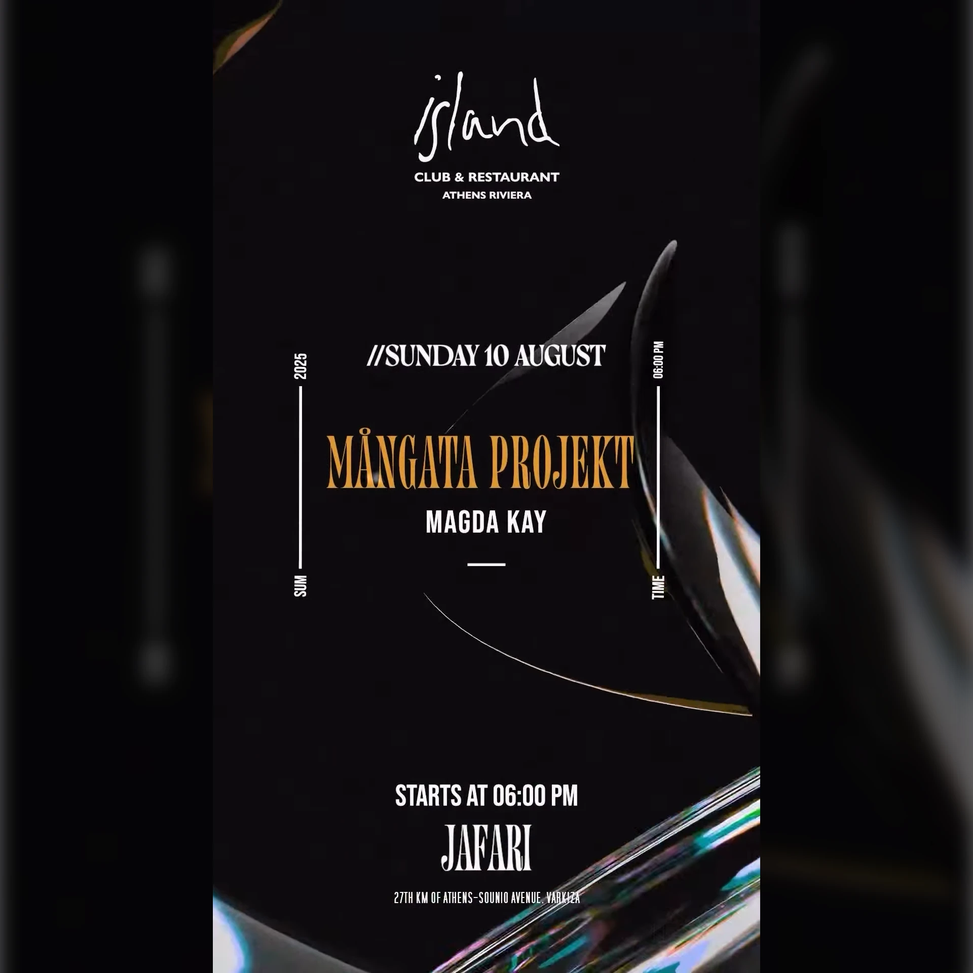 Jafari - Magda Kay & Mangata Projekt at Island Athens Riviera