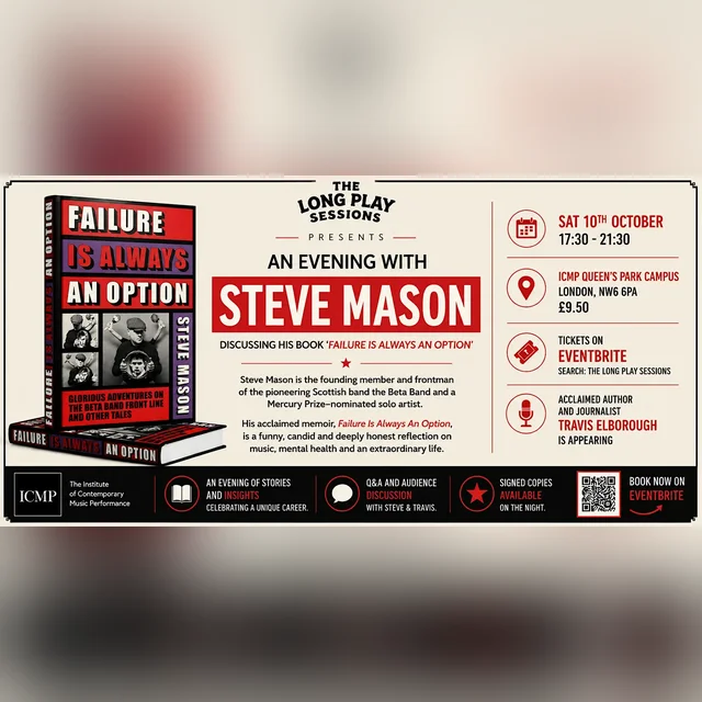 The Long Play Sessions - Steve Mason - Failure Is Always An Option - Steve Mason