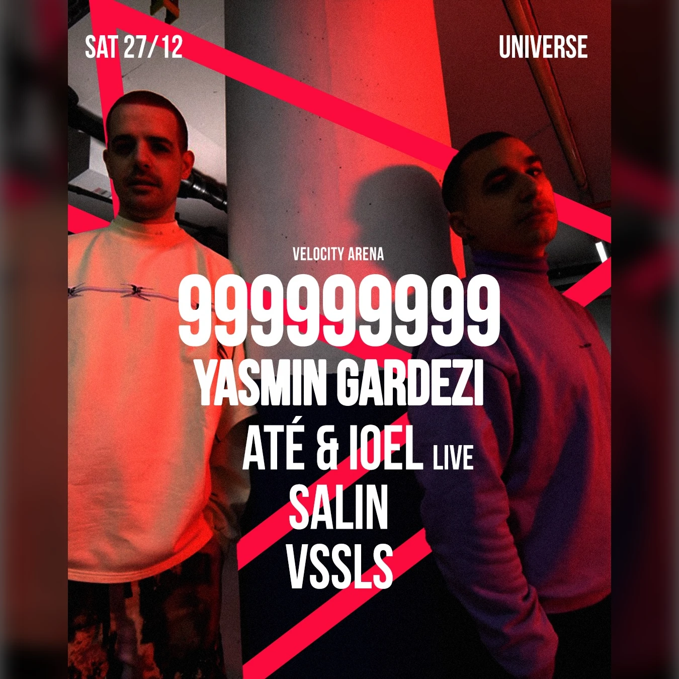 Velocity Arena with 999999999 and Yasmin Gardezi