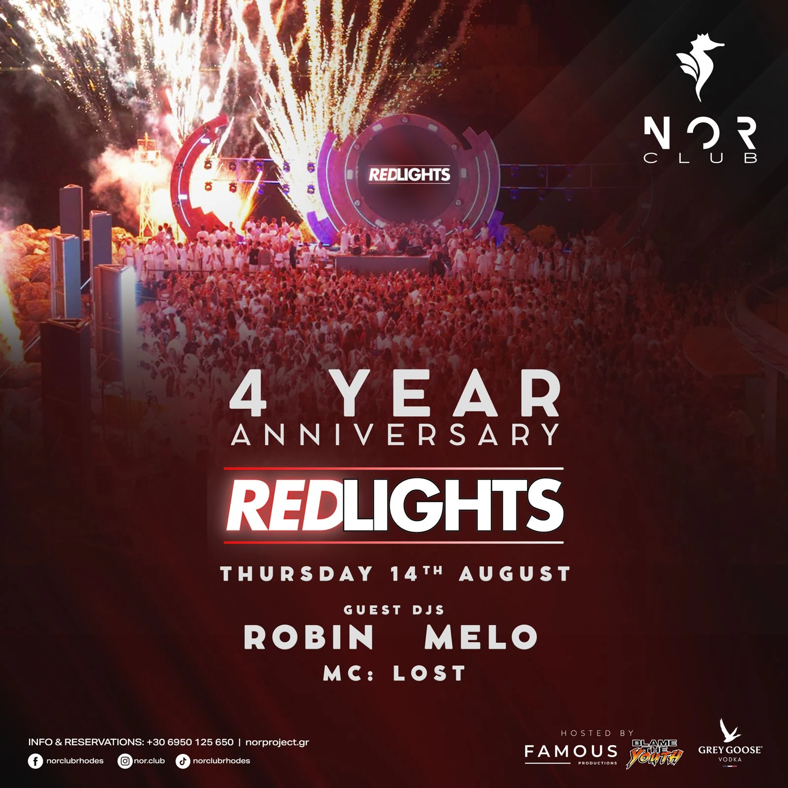 REDLIGHTS 4 YEAR ANNIVERSARY