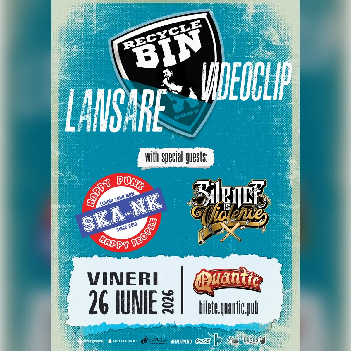 Recycle Bin - lansare videoclip | Ska-nk | Silence is Violence