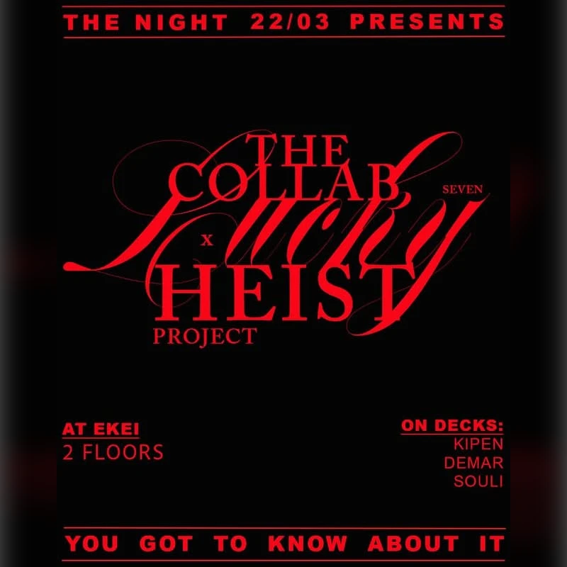 Lucky Seven x Heist Project 