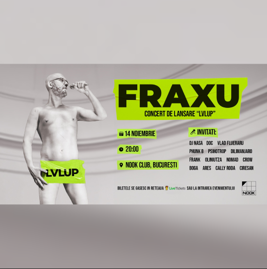 Lansare album Fraxu - LVLUP