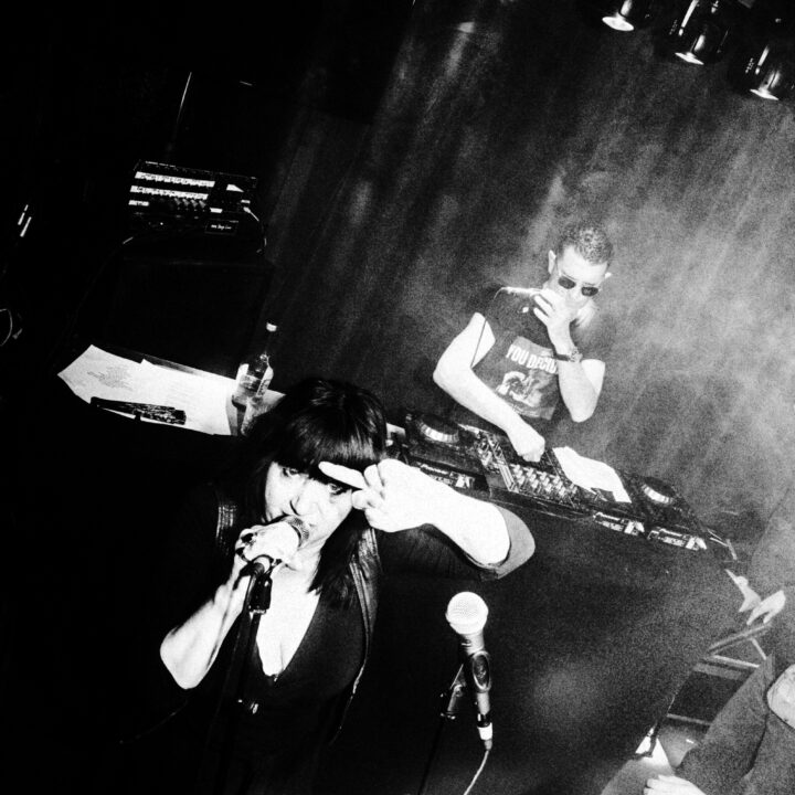 Lydia Lunch & Marc Hurtado playing SUICIDE