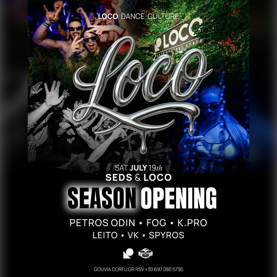 LOCO & SEDS DANCE CLUB SEASON OPENING