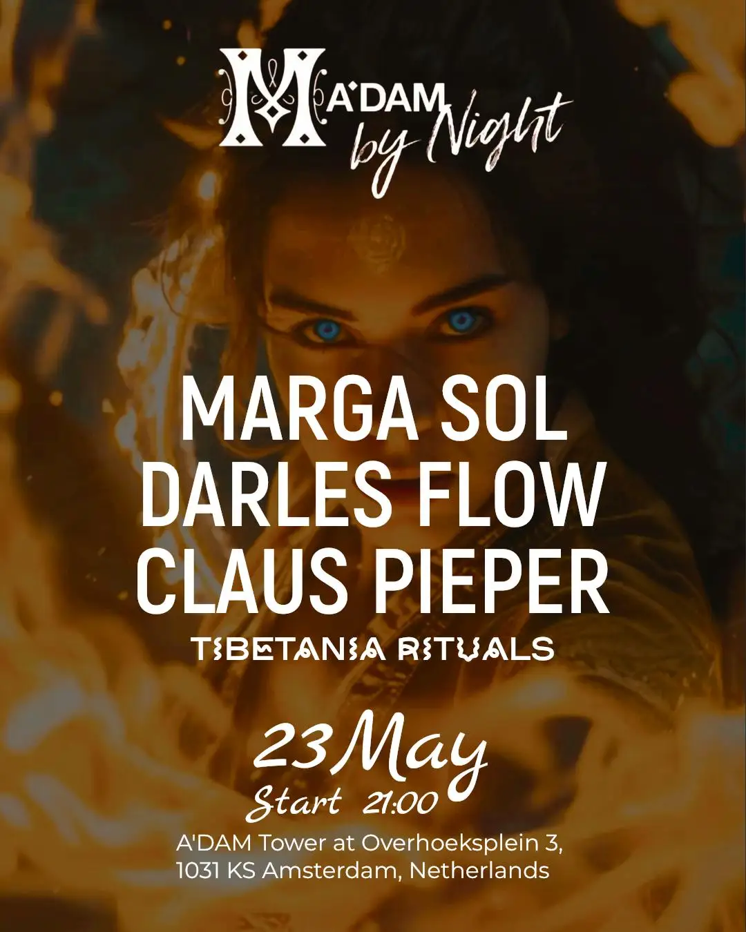 Madam by Night invites: Tibetania Records