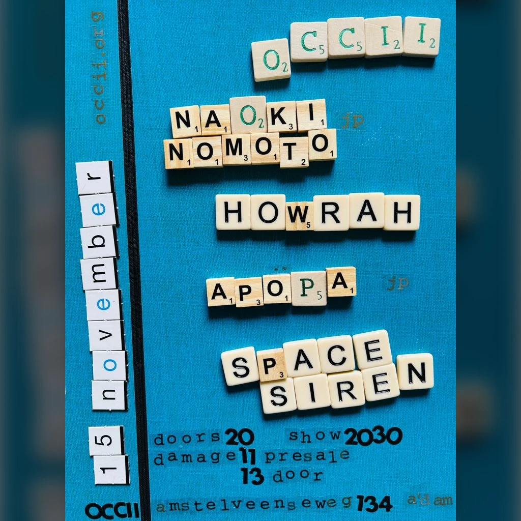 HOWRAH + APÖPA (JP) + SPACE SIREN + NAOKI  NOMOTO (JP)