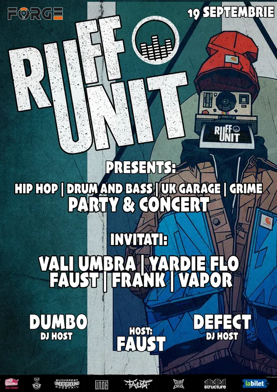 RUFF UNIT CONCERT & PARTY 1.0 - @The Forge