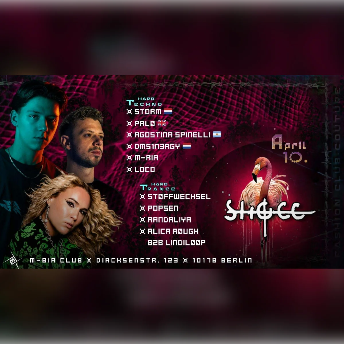 Shocc With Storm, Palø, Agostina Spinelli