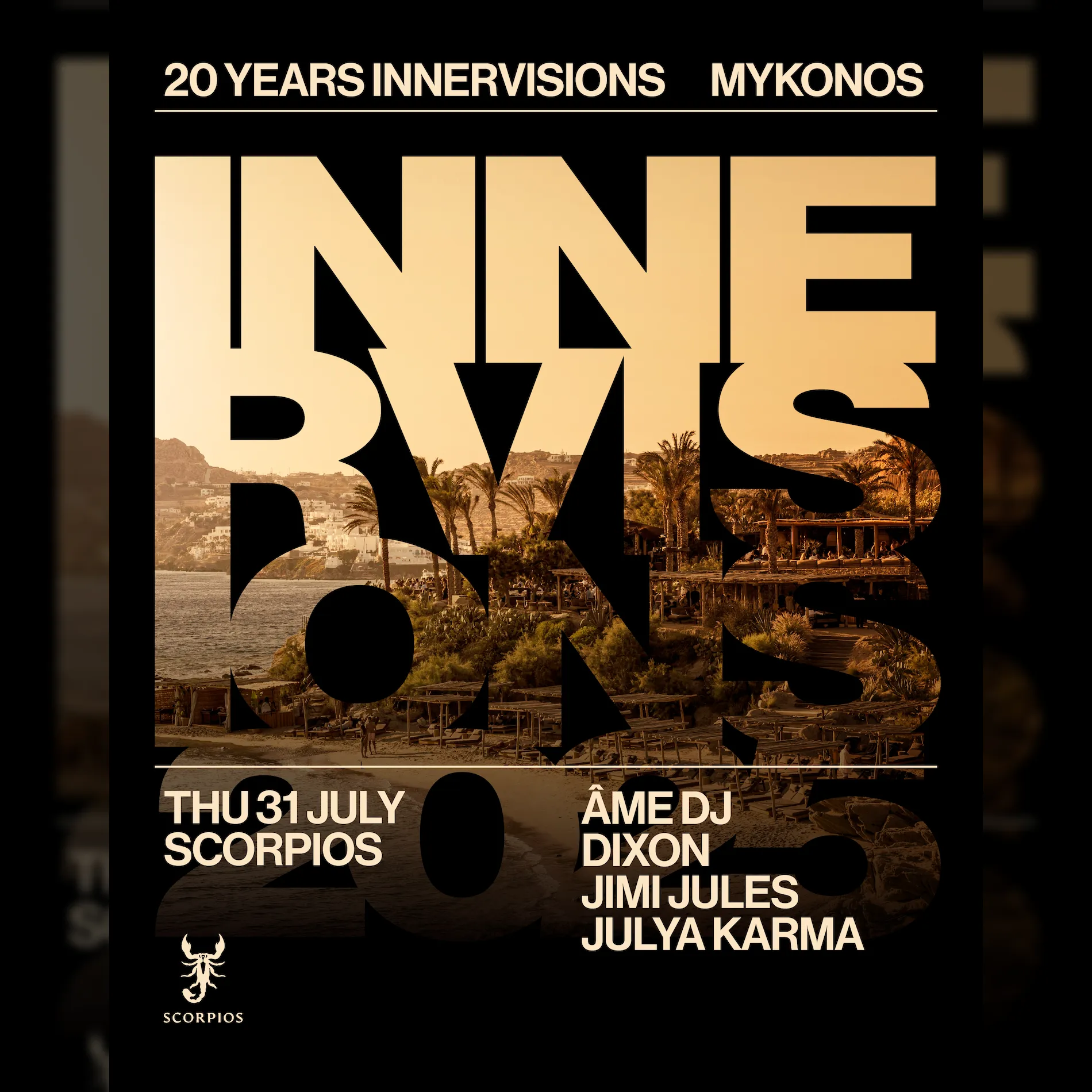 INNERVISIONS With Âme B2B Dixon B2B Jimi Jules & Julya Karma