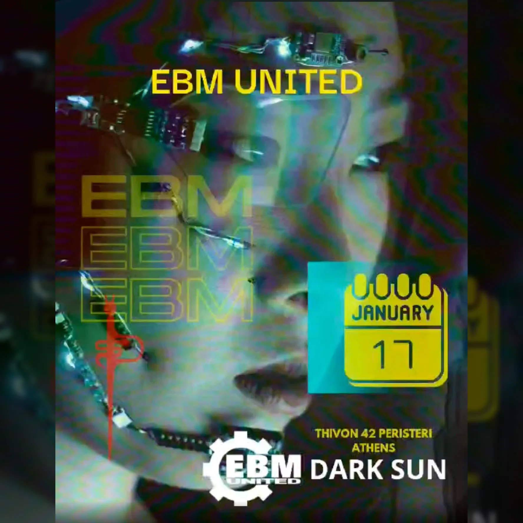 EBM UNITED WITH 4Dj Sets - THE TECHNO INDUSTRIAL FILES