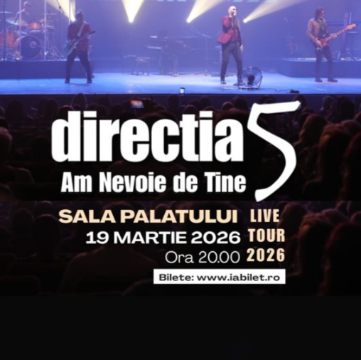 Direcția 5 - Am nevoie de tine - Live Tour 2026