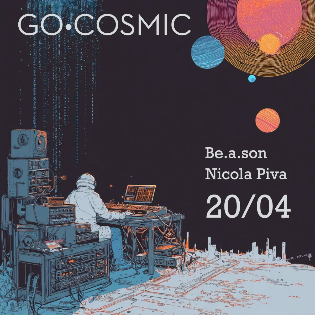 Go Cosmic with Nicola Piva, Be.a.son