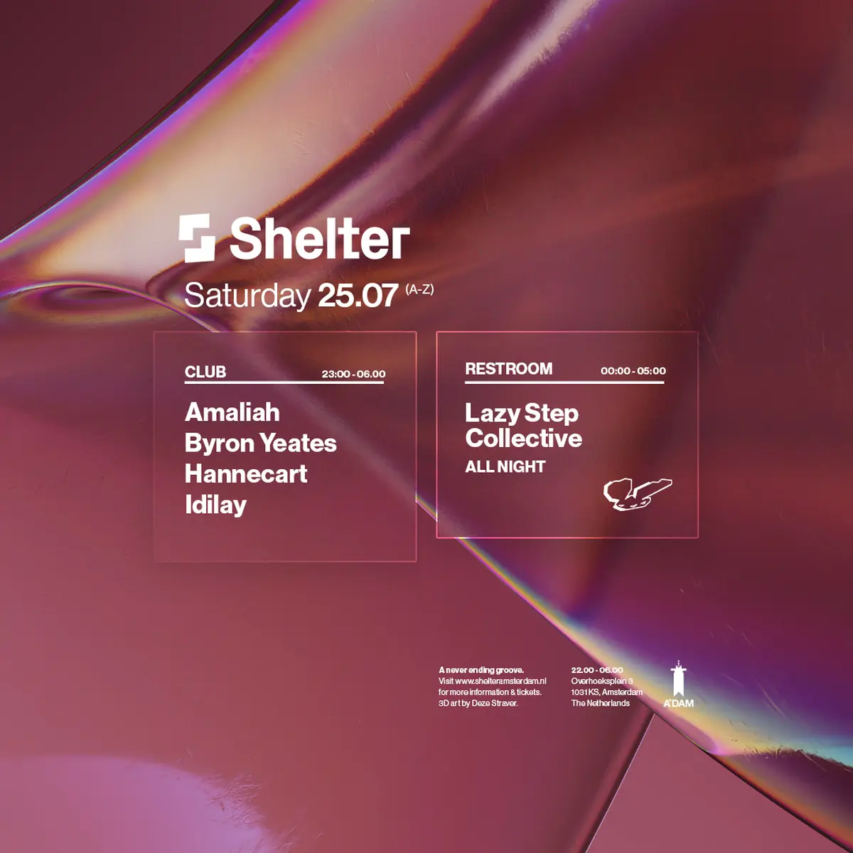 Amaliah, Byron Yeates, Hannecart, Idilay & more