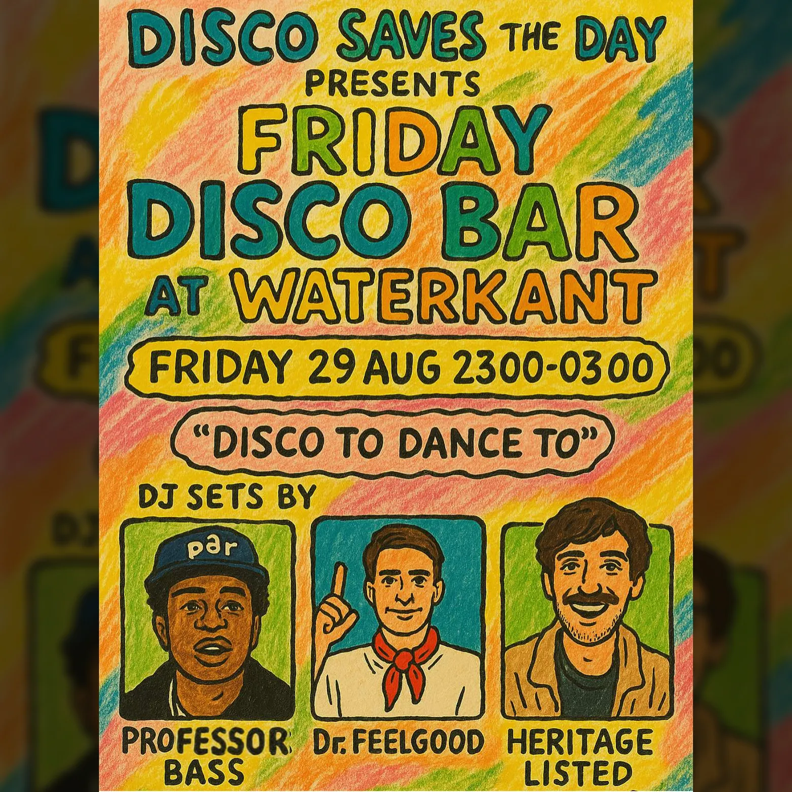 Disco Saves the Day - Disco Bar x Waterkant